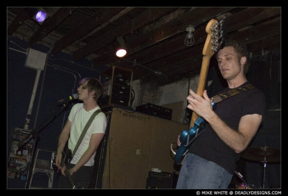 Engineering performing live at the Caledonia Lounge on April 7, 2006, in Athens, Georgia.