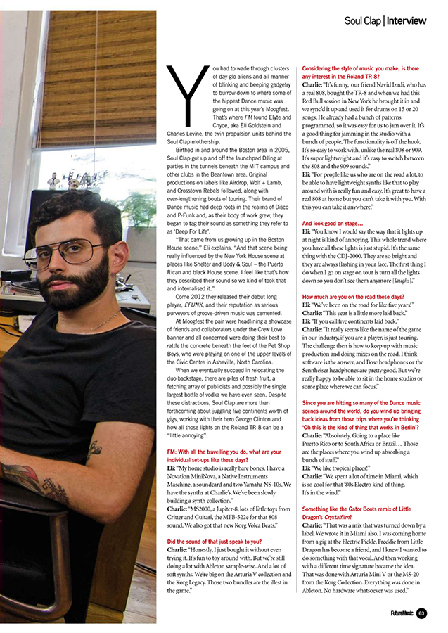 Soul Clap (Future Music February 2015, #288, Page 2)