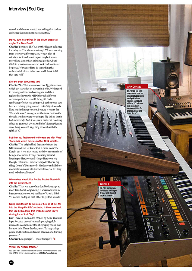 Soul Clap (Future Music February 2015, #288, Page 4)