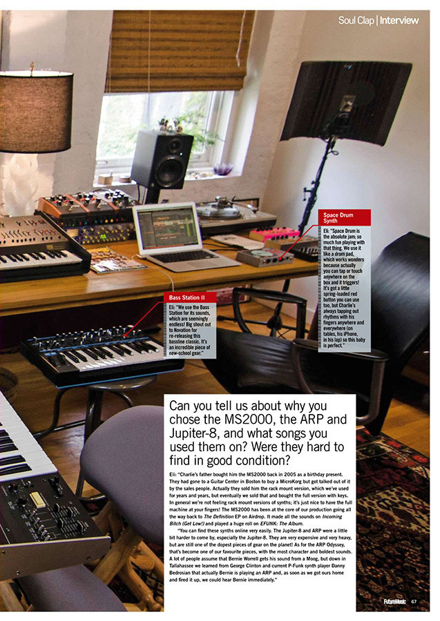 Soul Clap (Future Music February 2015, #288, Page 5)