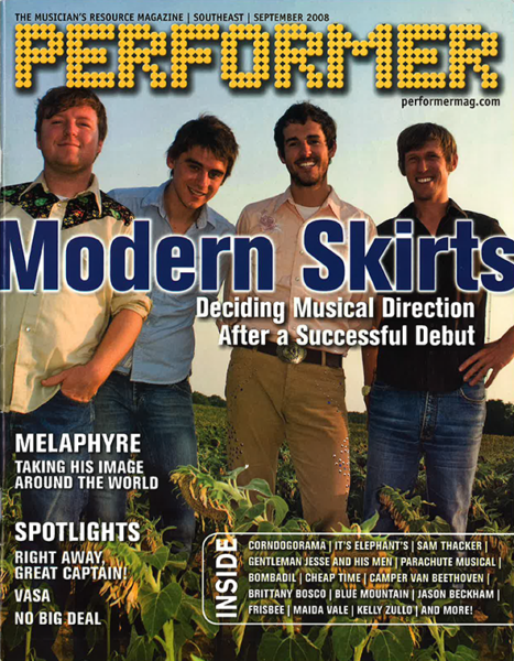 Modern Skirts -Performer Magazine (September 2008) Cover