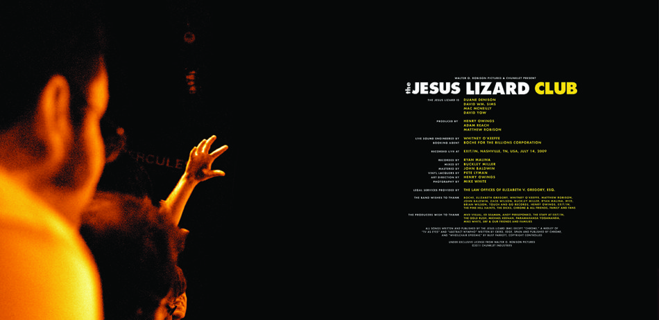 The Jesus Lizard CLUB LP (Gatefold)