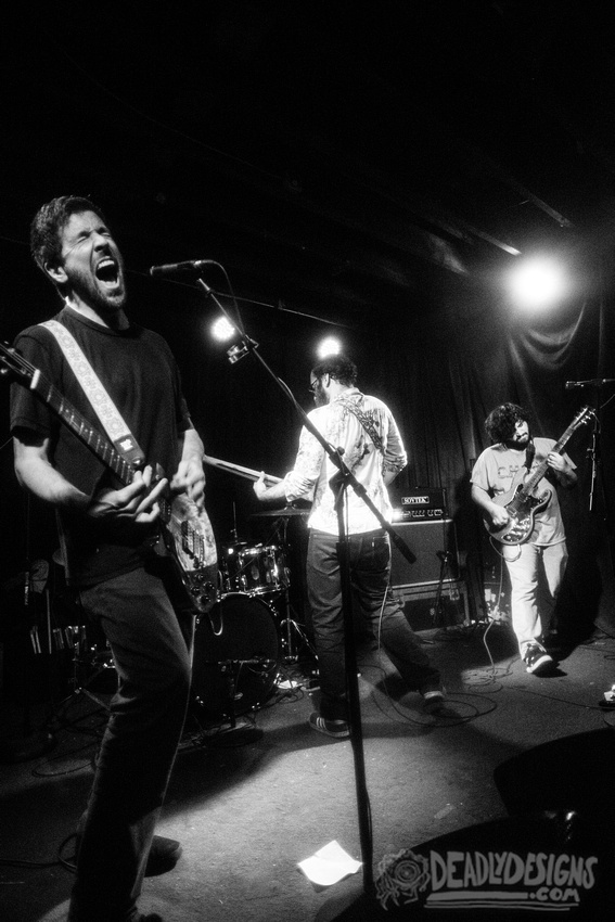 Pile performing live at the Caledonia Lounge on December 18, 2019, in Athens, Georgia.