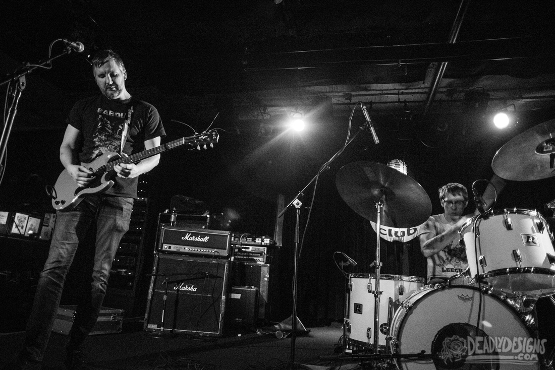 Buildings performing live at the 40 Watt Club on February 24, 2018, in Athens, Georgia.