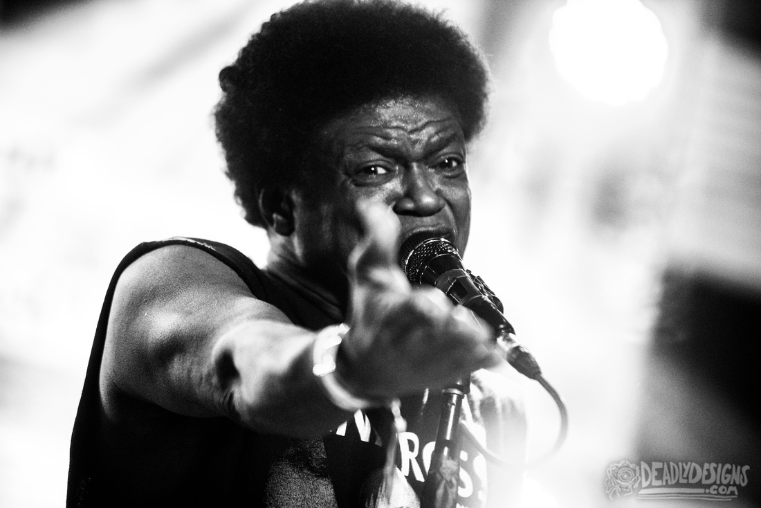 Charles Bradley performing live during SXSW at the Pandora Discovery Den on March 19, 2016, in Austin, Texas.
