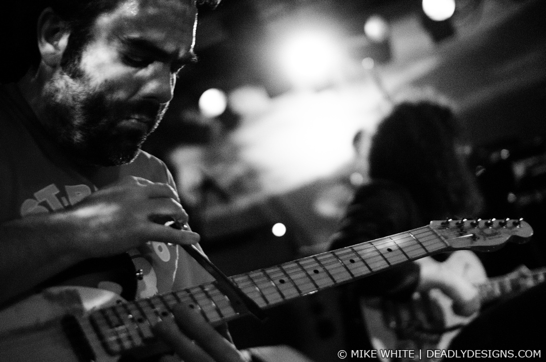 Godspeed You! Black Emperor performing live at the 40 Watt Club on March 22, 2011, in Athens, Georgia.