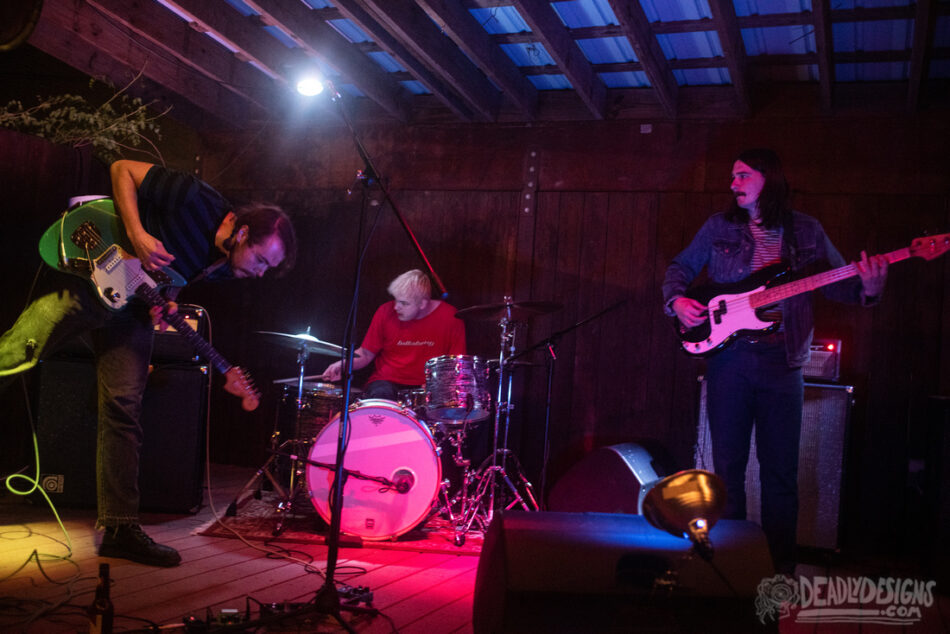 Telemarket performing live at the Iron Factory on April 20, 2021, in Athens, Georgia.