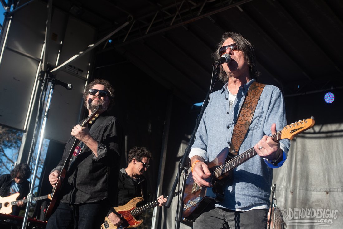 Patterson Hood & Friends (Drive-By Truckers) performing live during the Caitlin Gala at the Hearts of Harvest Farm on November 26, 2021, in Arnoldsville, Georgia.