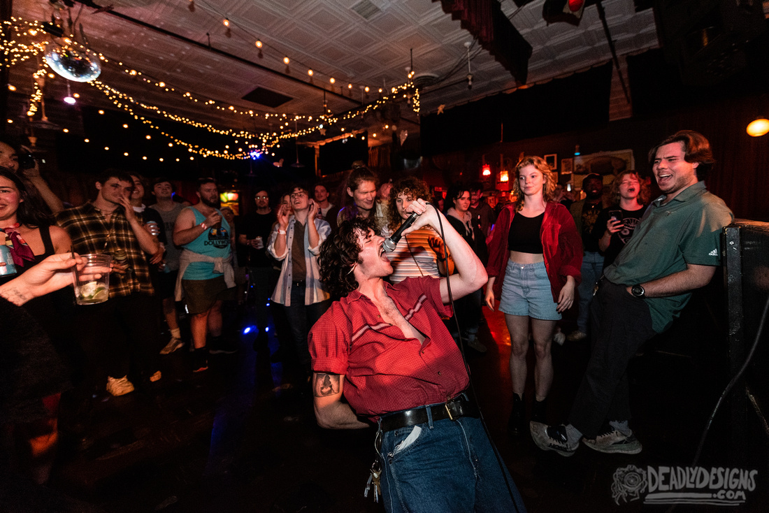 Heffner performing live at the 40 Watt Club on April 20, 2022, in Athens, Georgia.