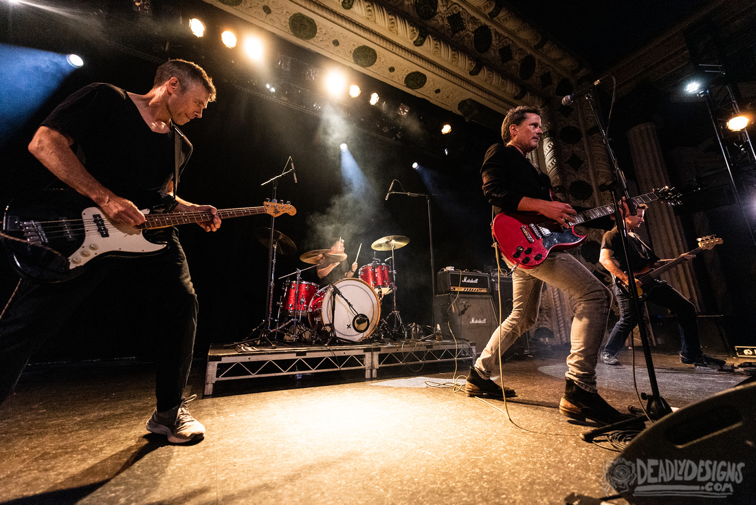 Girls Against Boys performing live at The Metro on October 12, 2022, in Chicago, Illinois.