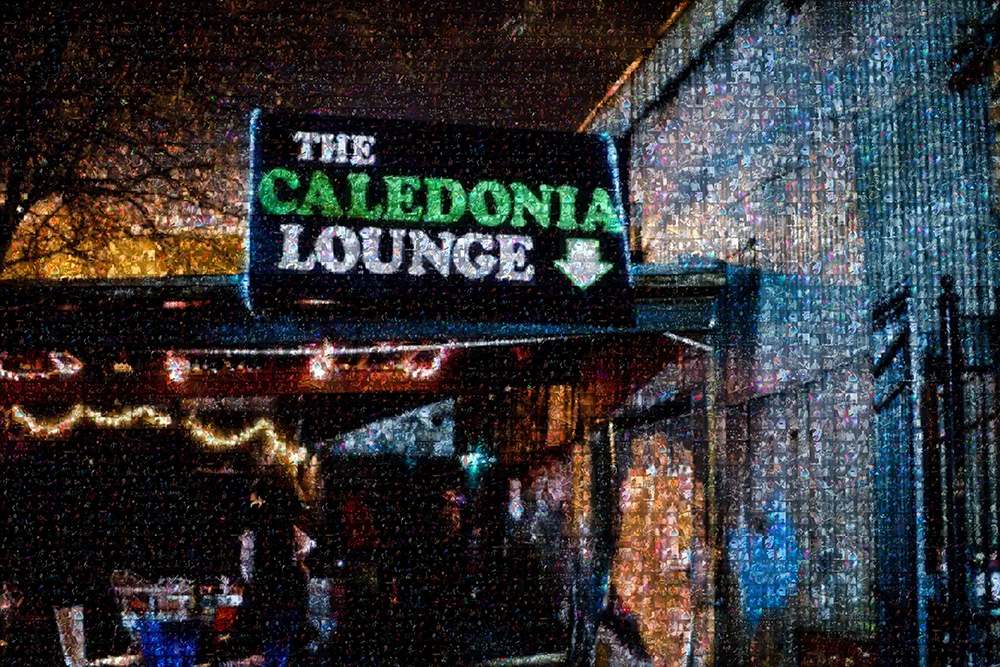 Caledonia Lounge Mosaic Print