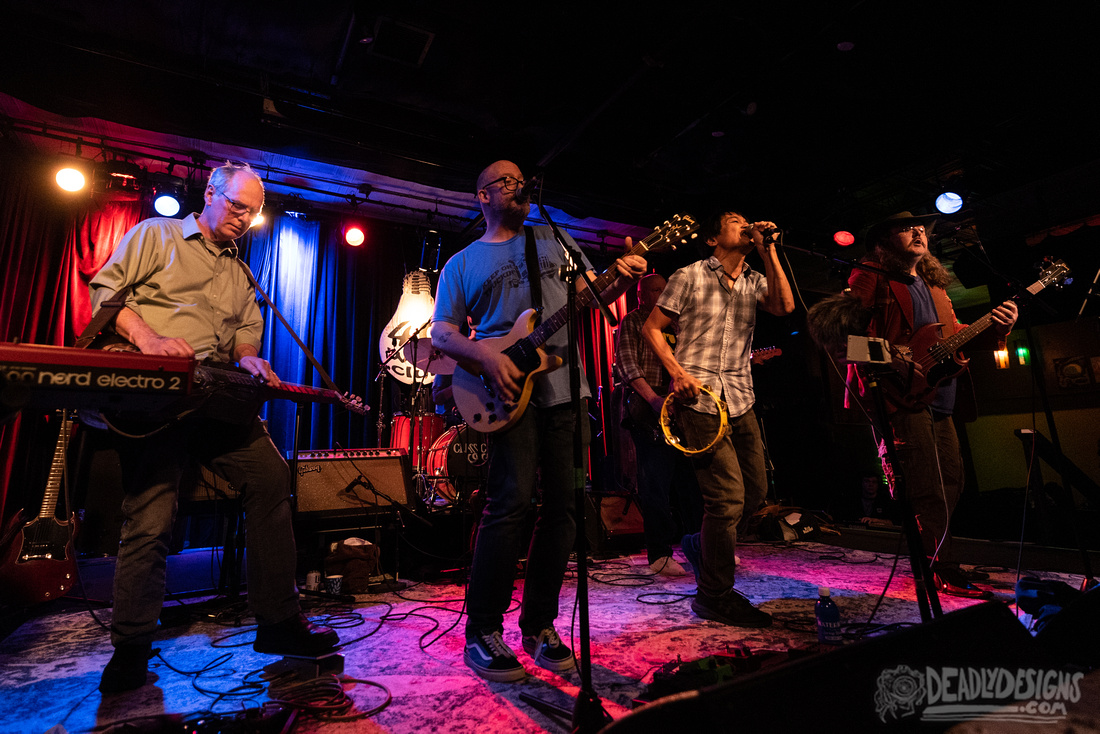 Shotgun Saviors performing live at the 40 Watt Club during Shotgun Shells: A Celebration of Todd McBride on February 10, 2023, in Athens, Georgia.