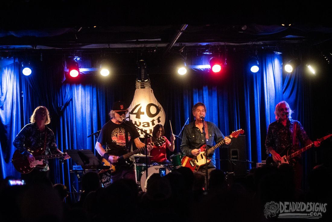 The Baseball Project performing live at the 40 Watt Club on August 10, 2023, in Athens, Georgia.