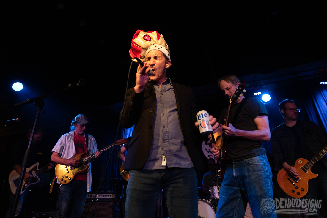 Mercyland performing live at the 40 Watt Club during David Barbe's 60th Birthday Celebration on September 30, 2023, in Athens, Georgia.