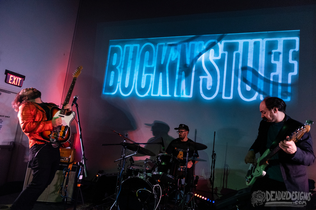 Buck N Stuff performing live at Ciné Athens LAB on December 8, 2023 in Athens, Georgia.