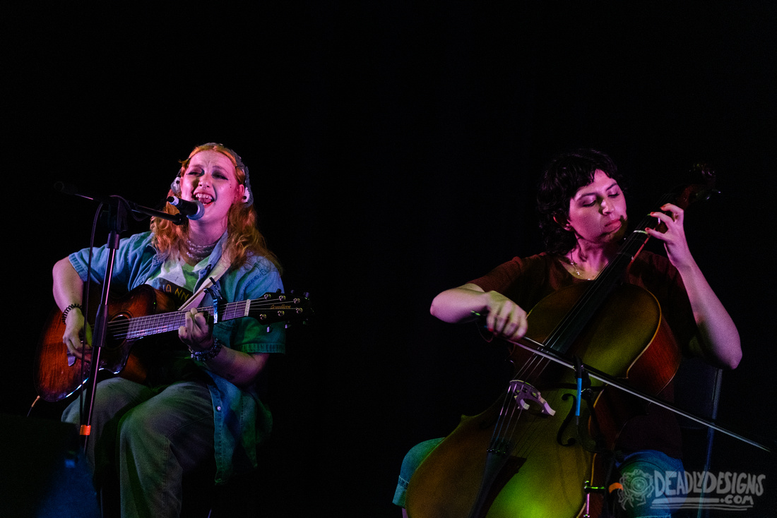 Pondgorl performing live at Athens Cine Lab on May 17, 2025, in Athens, Georgia.